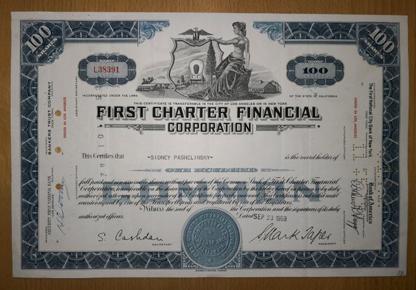 First Charter Financial Corporation